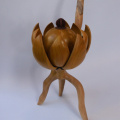 Carving 1 - Tony Waterson - Yellow Magnolia Lidded Box 00003