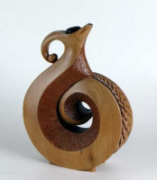 Carving  Spiral Pourer  Third: Jane Allnatt