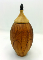 Lidded Hollow Form : Peter Scott