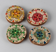 Mandala Coasters