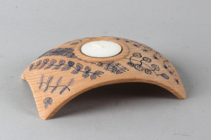 Floral Winged Tealight