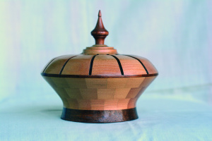 Segmented Lidded Bowl : Bill Healey